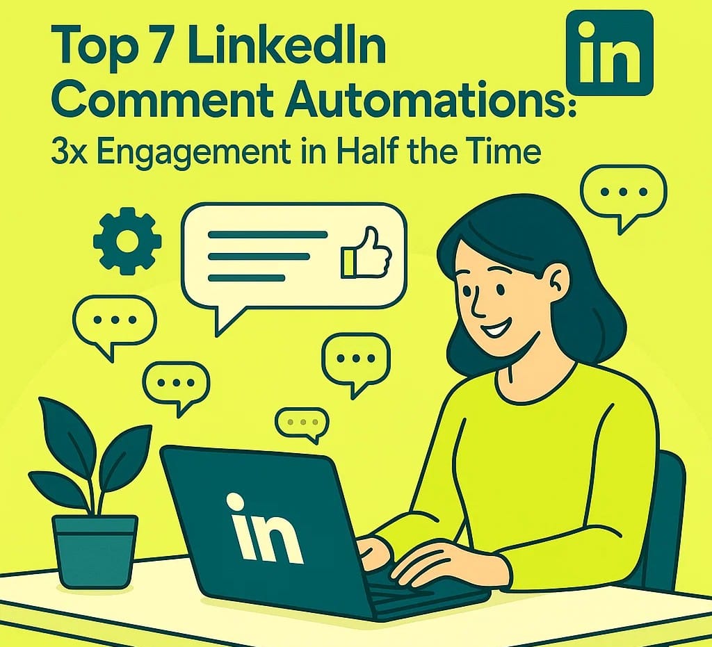 Top 7 LinkedIn Comment Automations: 3x Engagement in Half the Time