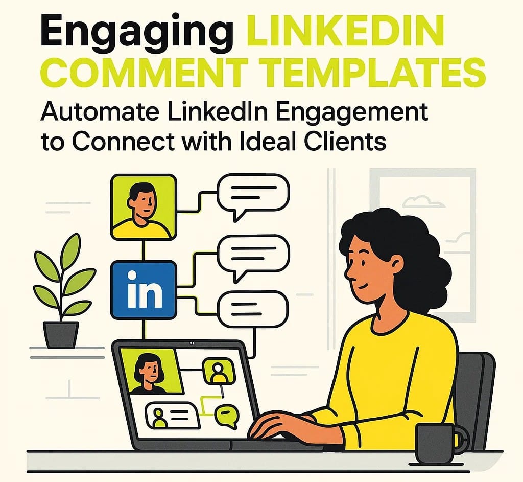 Engaging LinkedIn Comment Templates: Automate LinkedIn Engagement to Connect with Ideal Clients