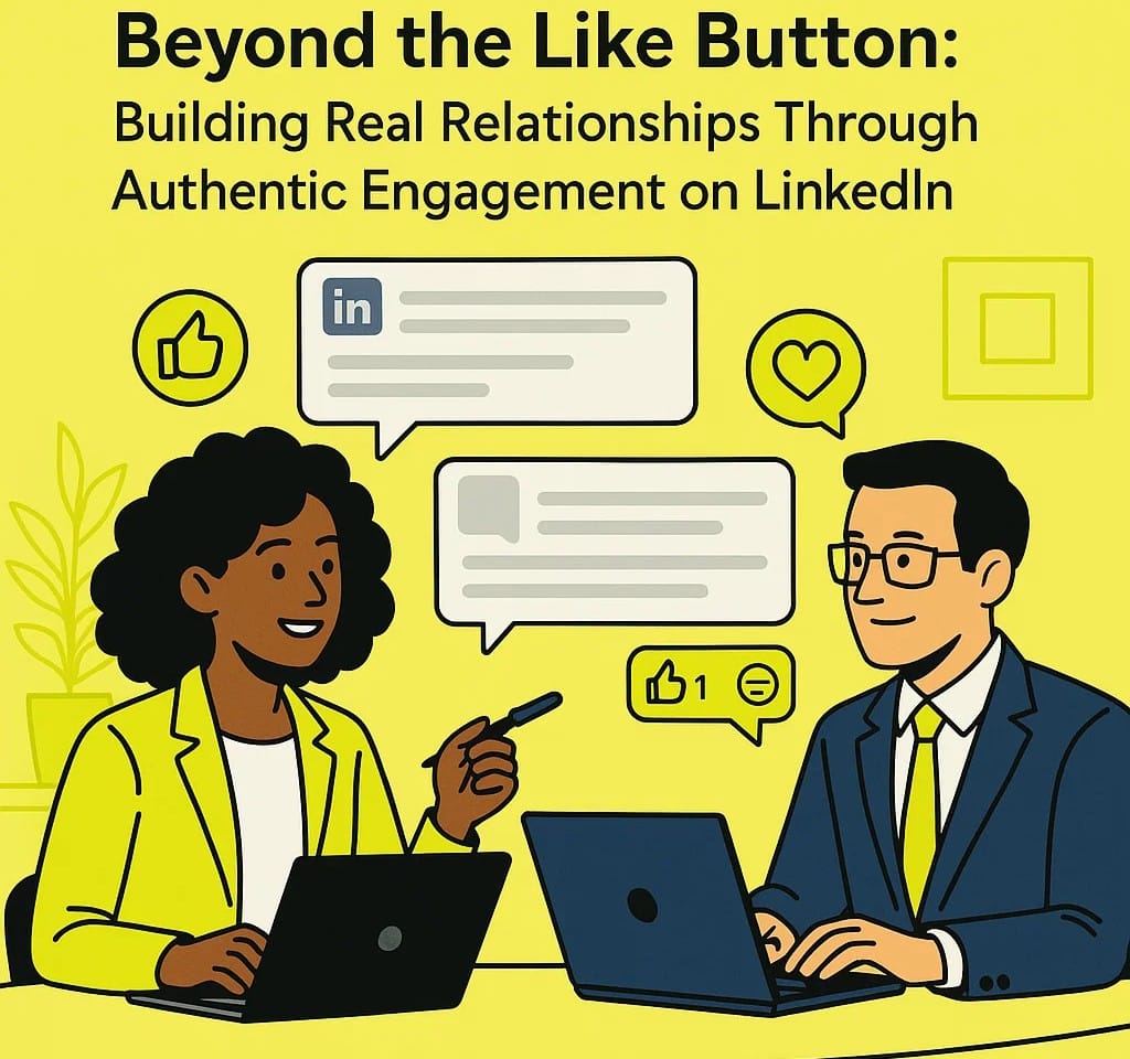Beyond the Like Button: Building Real Relationships Through Authentic Engagement on LinkedIn