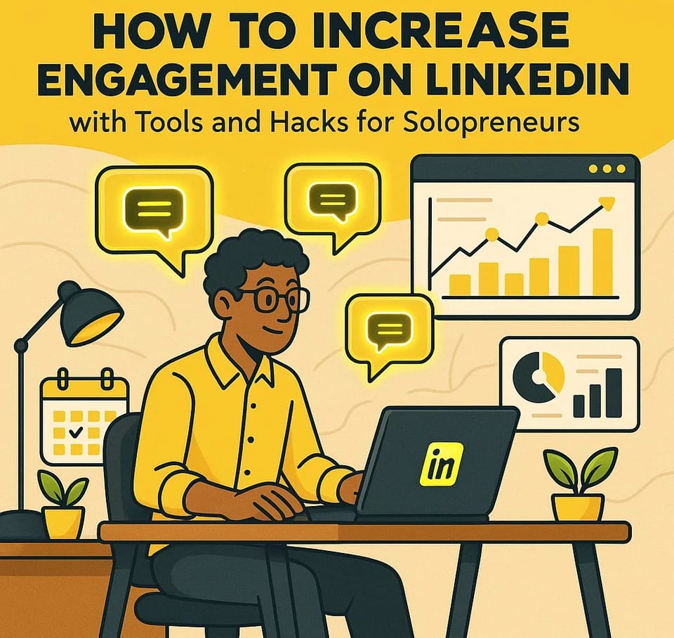 Engaging LinkedIn Comment Templates: How to Increase Engagement on LinkedIn with Tools and Hacks for Solopreneurs