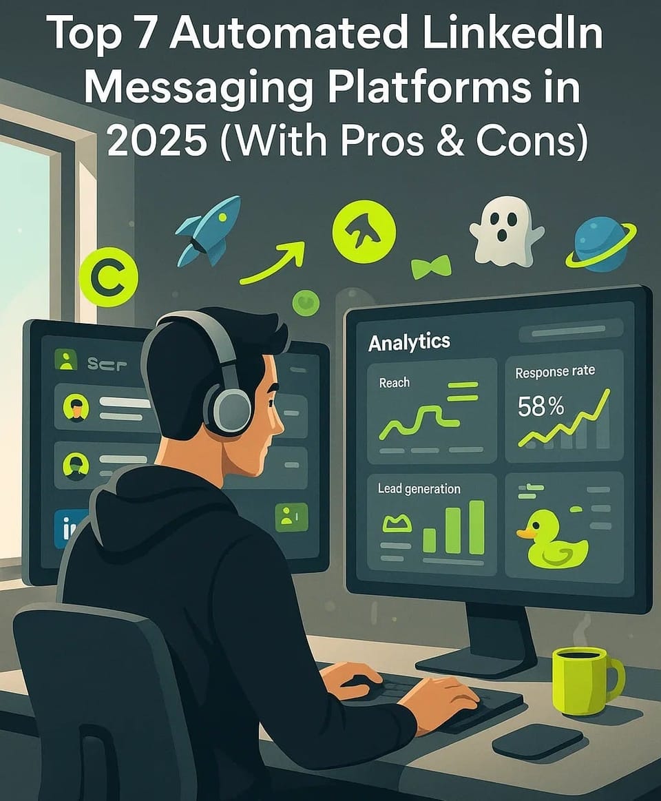 Top 7 LinkedIn Messaging Automation Platforms in 2025(With Pros & Cons)